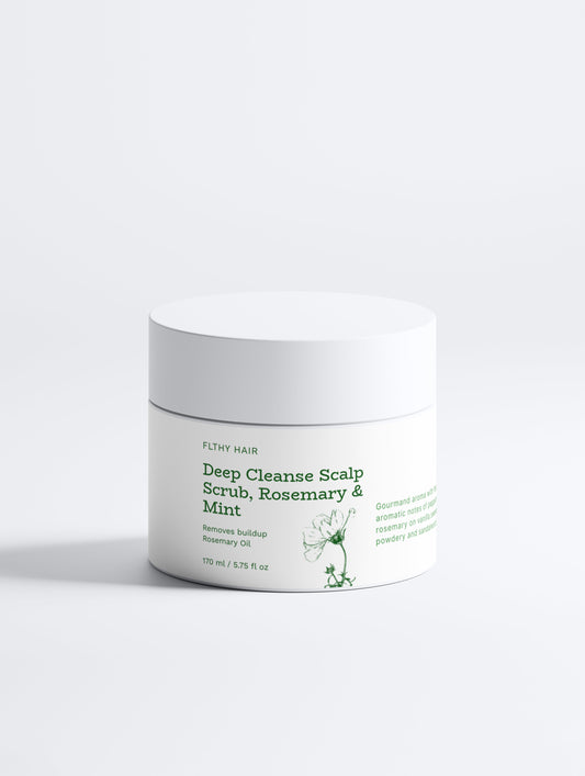 Deep Cleanse Scalp Scrub, Rosemary & Mint